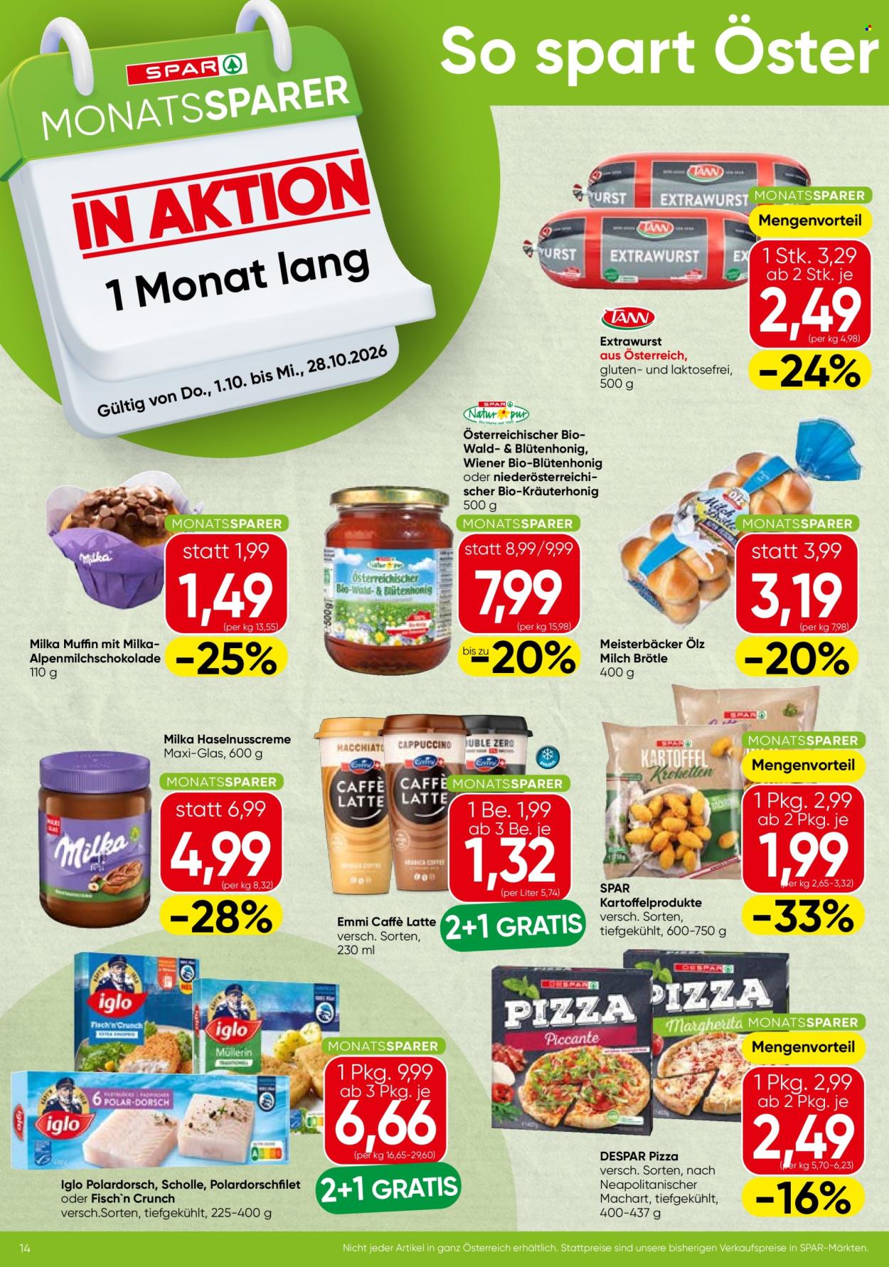 Angebote SPAR - 1.10.2026 - 7.10.2026. Seite 14