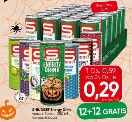 S-BUDGET Energy Drink