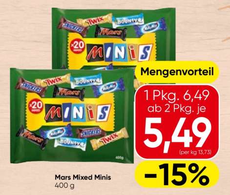 Mars Mixed Minis
