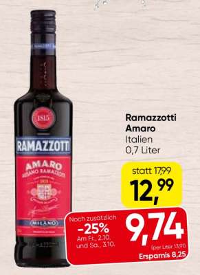 RAMAZZOTTI AMARO