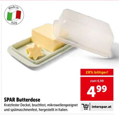 SPAR Butterdose