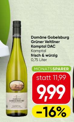 Domäne Gobelsburg Grüner Veltliner