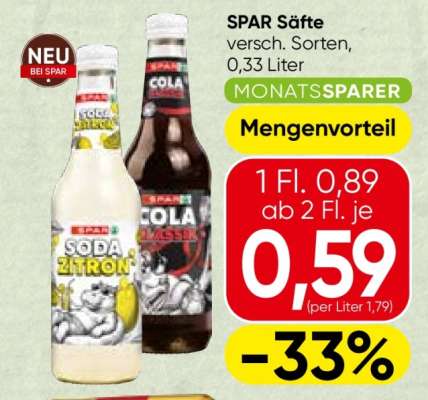 SPAR Säfte