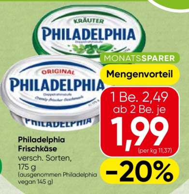 Philadelphia Frischkäse