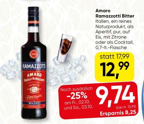 Amaro Ramazzotti Bitter