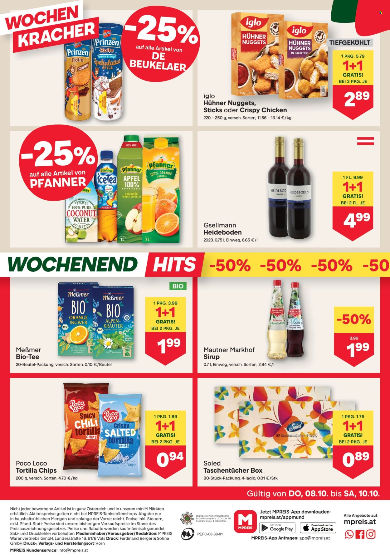 Angebote MPREIS - 8.10.2026 - 14.10.2026. Seite 12