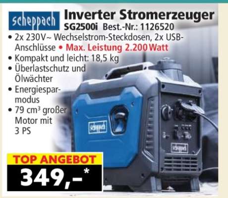Inverter Stromerzeuger