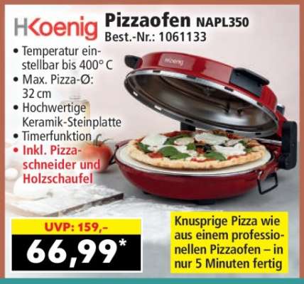 Koenig Pizzaofen NAPL350