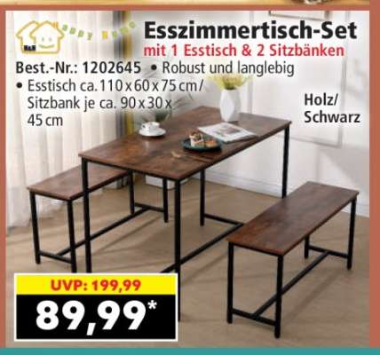 Esszimmertisch-Set