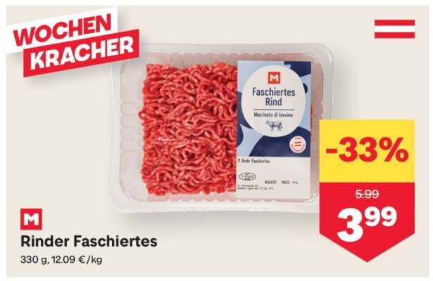 Rinder- faschiertes