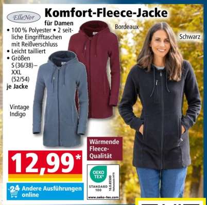 Komfort-Fleece-Jacke