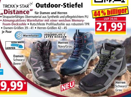 TREKK STAR Outdoor-Stiefel