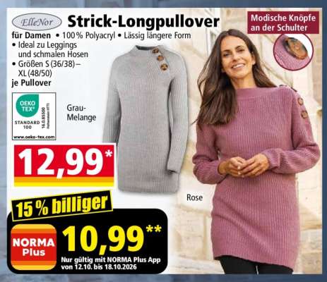 Strick-Longpullover