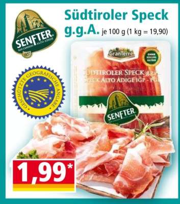 Südtiroler Speck g.g.A.