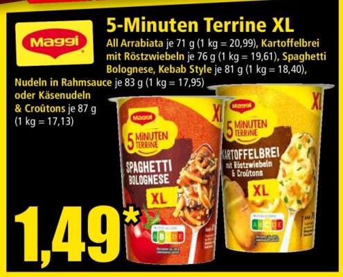 Maggi 5-Minuten Terrine XL