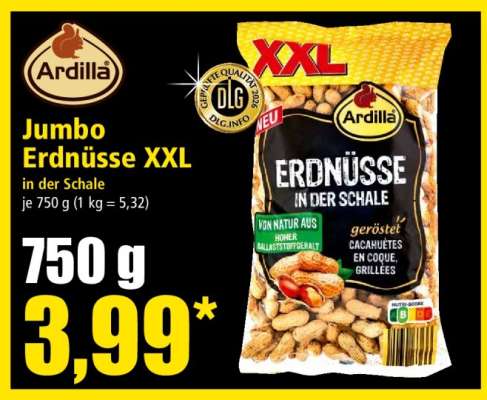 Jumbo Erdnüsse XXL
