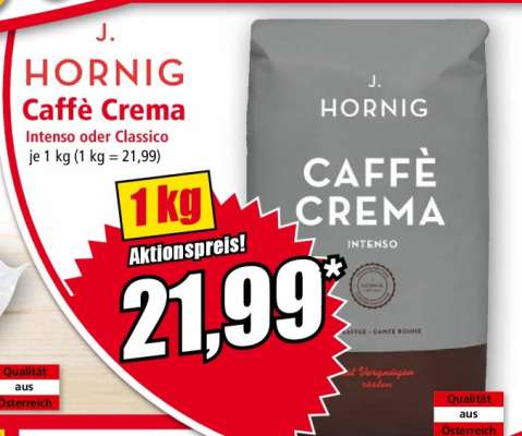 J. Hornig Caffe Crema