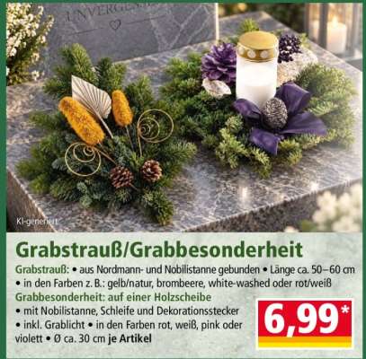 Grabstrauß/Grabbesonderheit