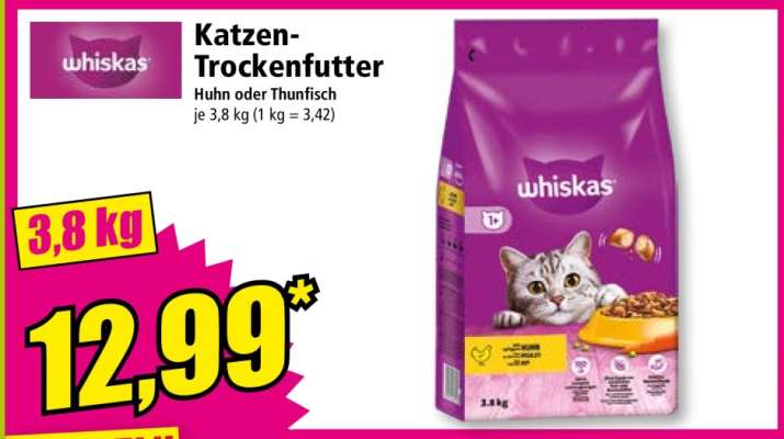 Whiskas Katzen-Trockenfutter
