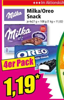 Milka/Oreo Snack