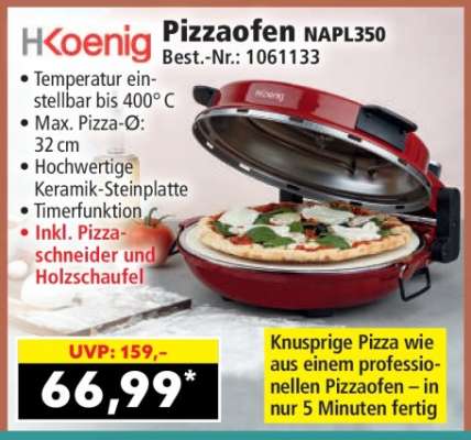 Koenig Pizzaofen NAPL350