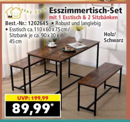 Esszimmertisch-Set