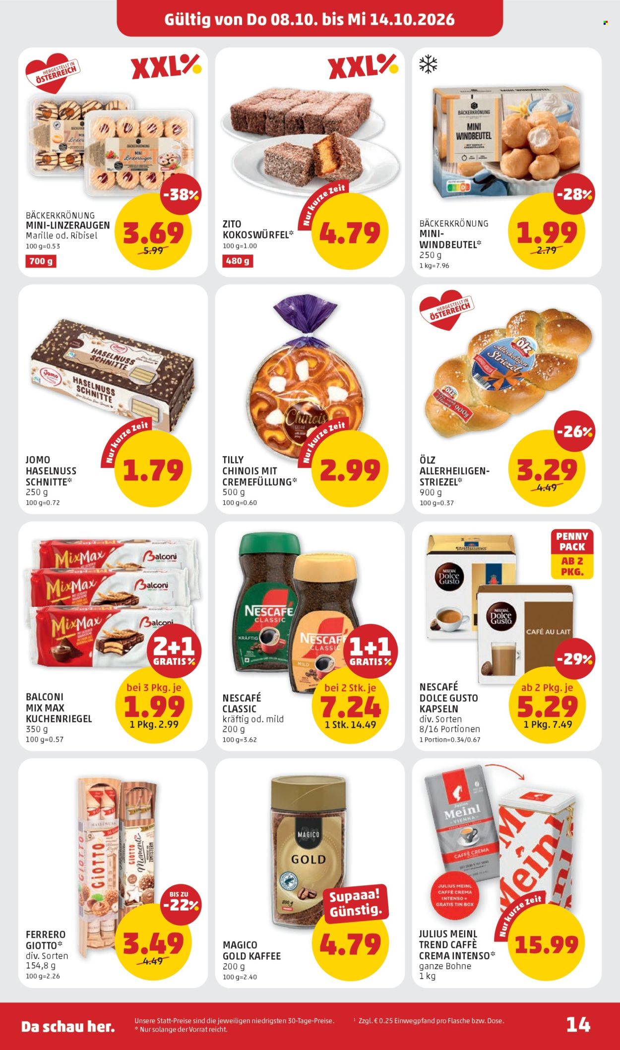 Angebote Penny - 8.10.2026 - 14.10.2026. Seite 14