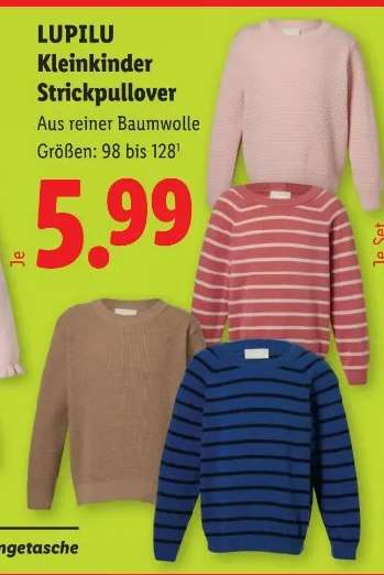 LUPILU Kleinkinder Strickpullover