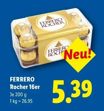 Ferrero Rocher 16er