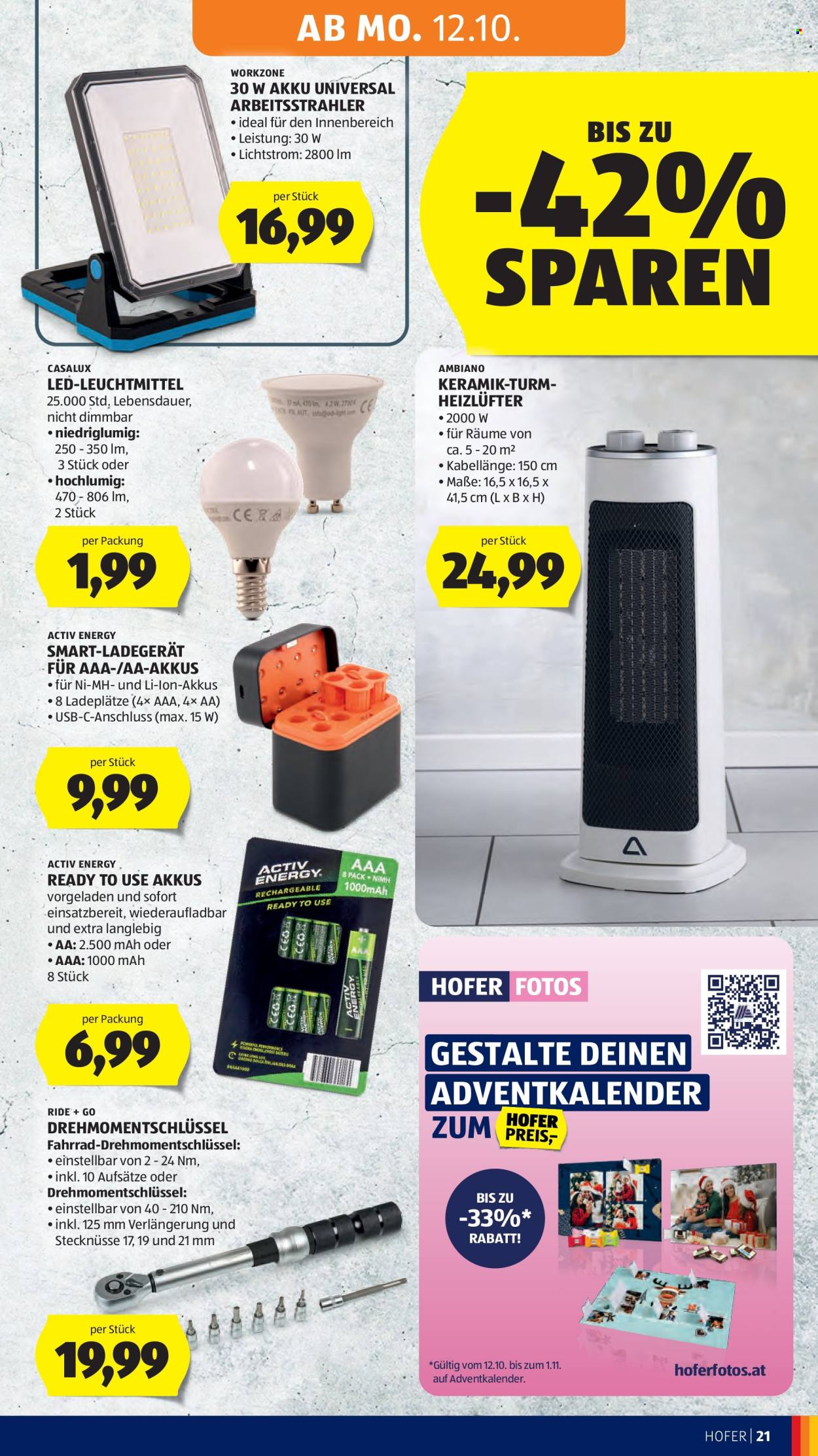 Angebote Hofer - 9.10.2026 - 15.10.2026. Seite 31