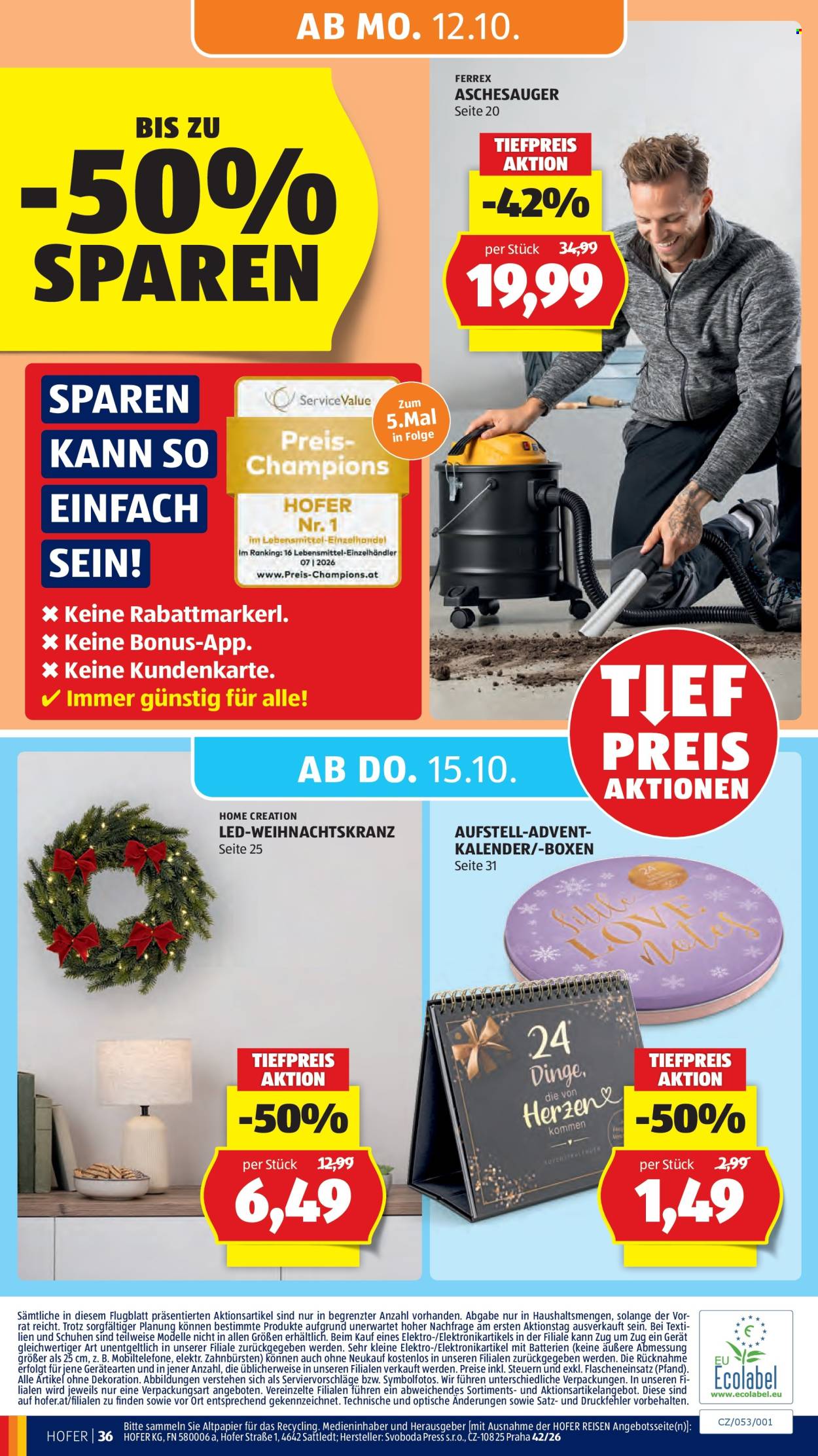 Leták Hofer - 9.10.2026 - 15.10.2026. Strana 46