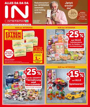 Angebote INTERSPAR - 8.10.2026 - 21.10.2026.