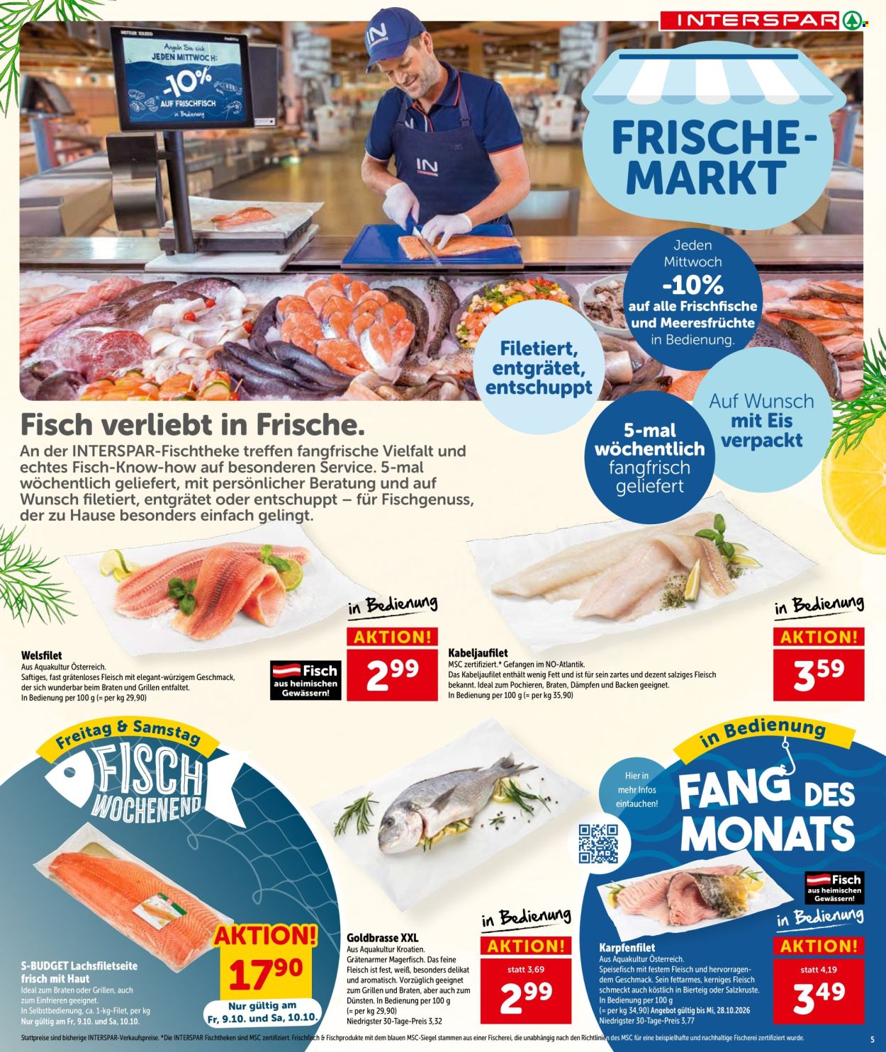 Angebote INTERSPAR - 8.10.2026 - 21.10.2026. Seite 5