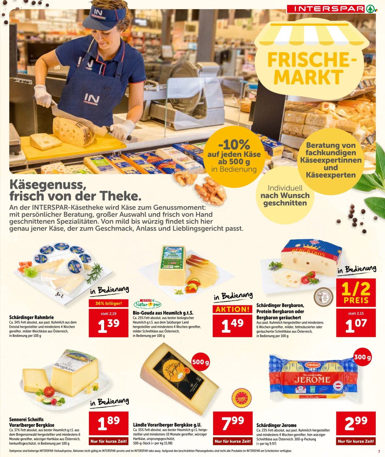 Angebote INTERSPAR - 8.10.2026 - 21.10.2026. Seite 7