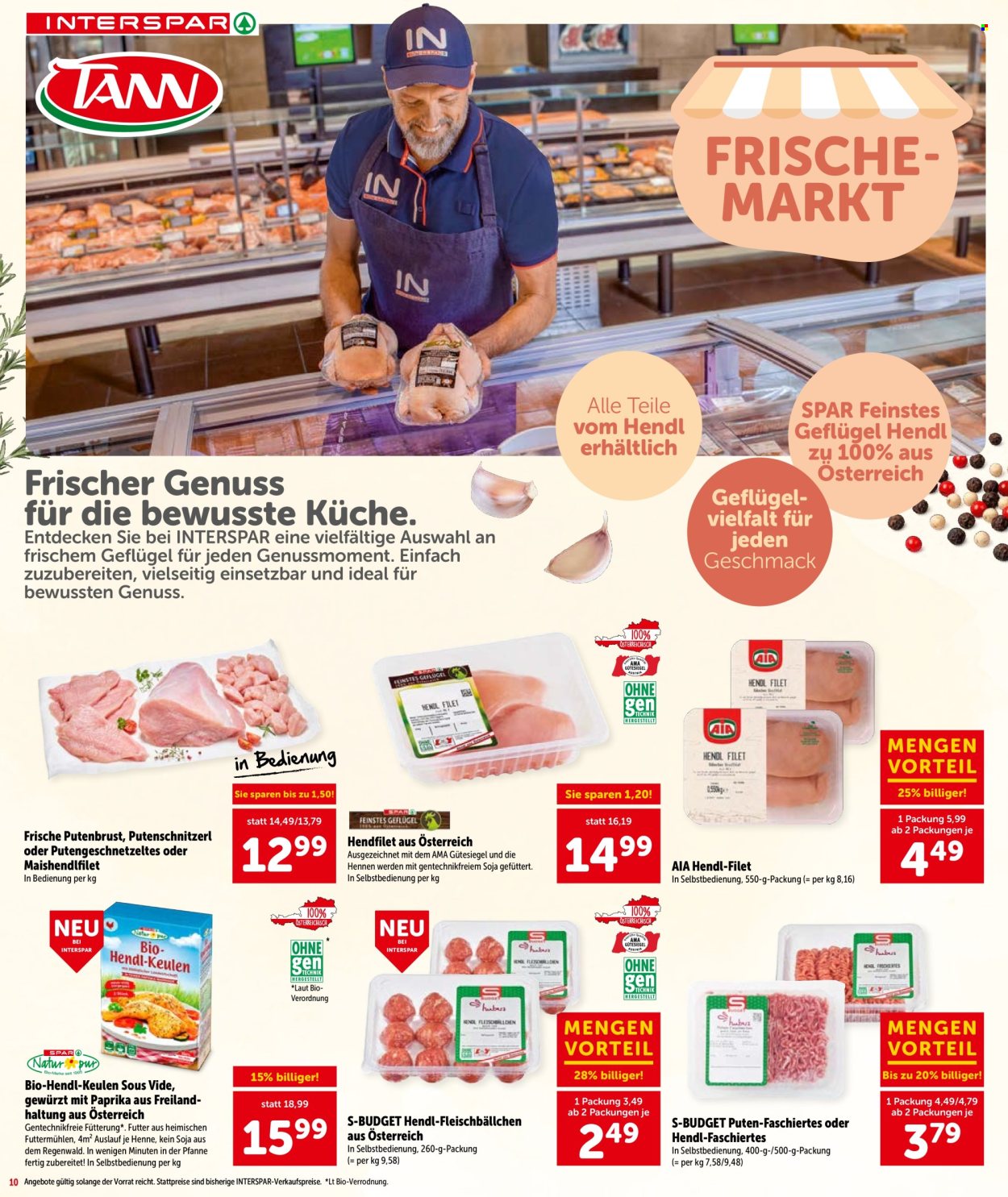 Leták INTERSPAR - 8.10.2026 - 21.10.2026. Strana 10