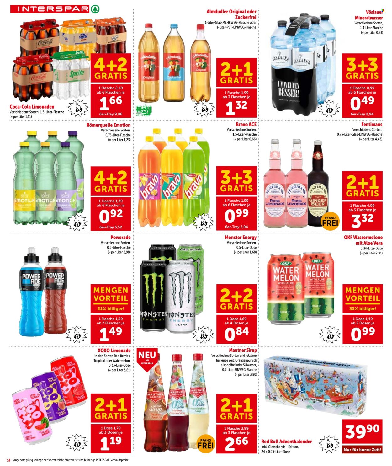 Angebote INTERSPAR - 8.10.2026 - 21.10.2026. Seite 14