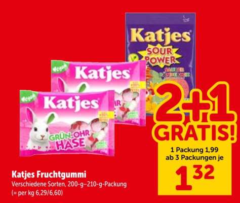 KATJES FRUCHTGUMMI