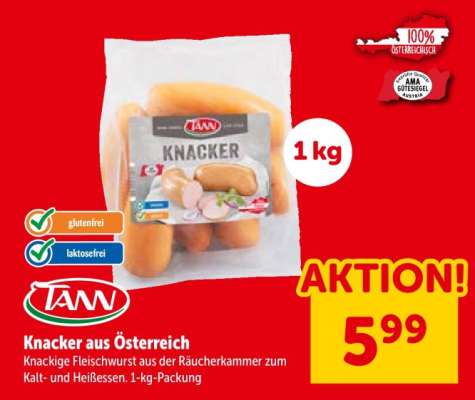 TANN Knacker aus Österreich