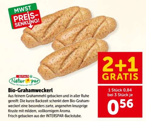 Bio-Grahamweckerl