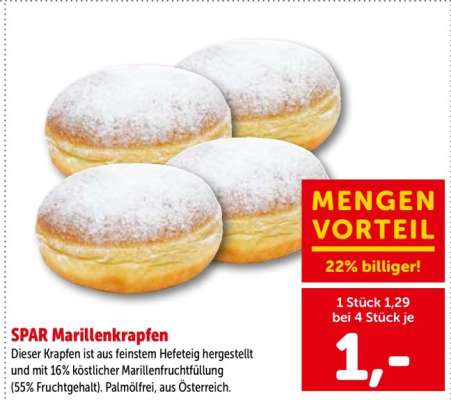 SPAR Marillenkrapfen
