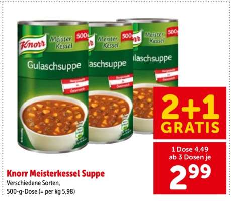 Knorr Meisterkessel-suppe