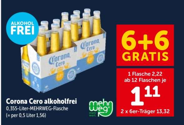 Corona Cero Alkoholfrei
