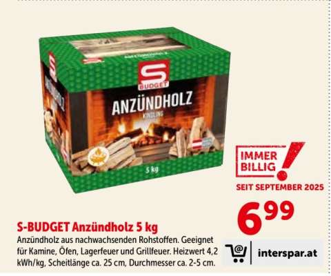 S-BUDGET Anzündholz 5 kg