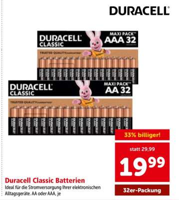 Duracell Classic Batterien