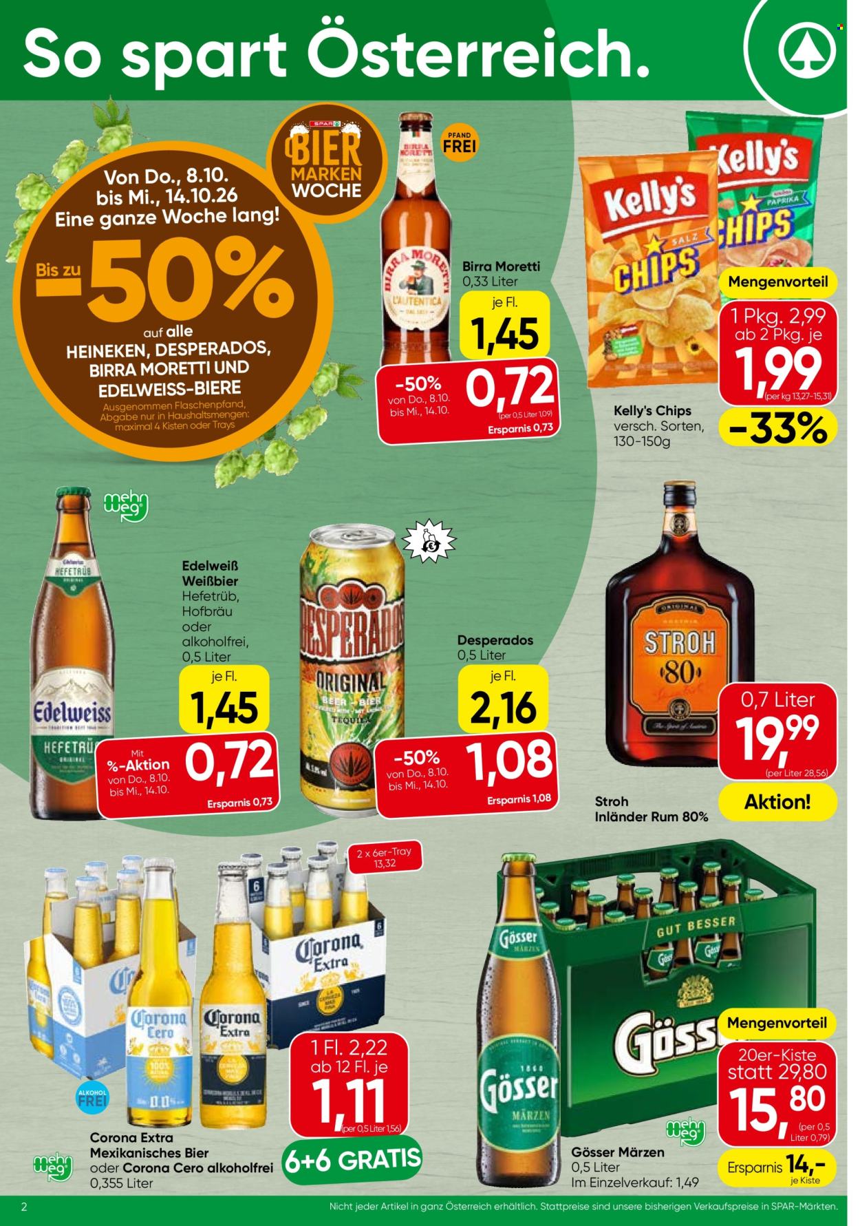 Angebote SPAR - 8.10.2026 - 21.10.2026. Seite 2