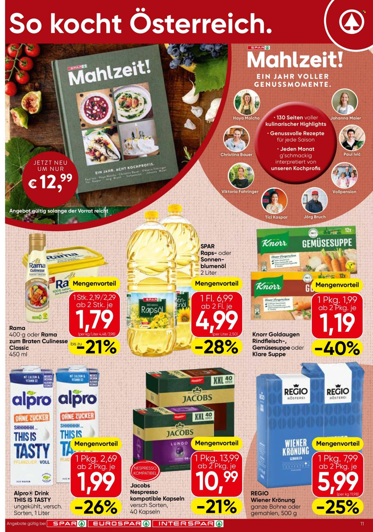 Angebote SPAR - 8.10.2026 - 21.10.2026. Seite 11