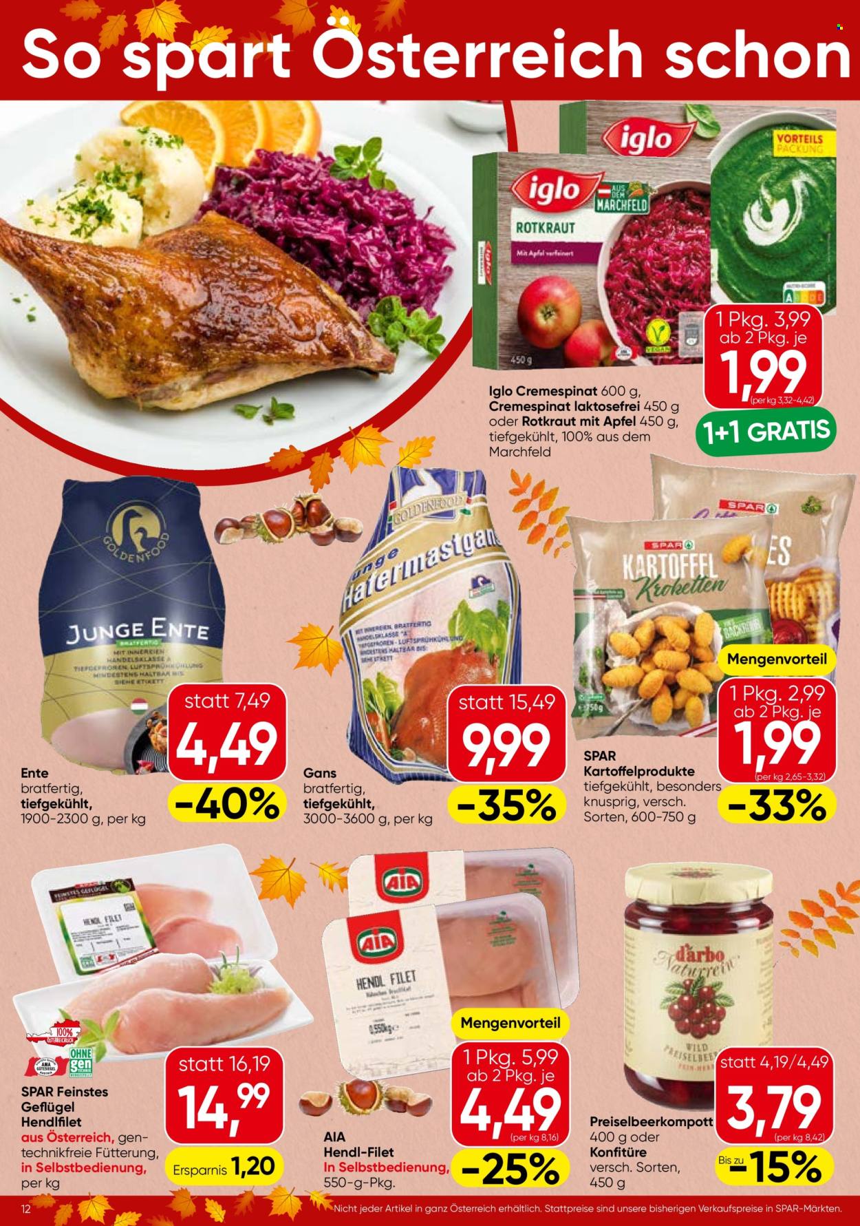 Leták SPAR - 8.10.2026 - 21.10.2026. Strana 12