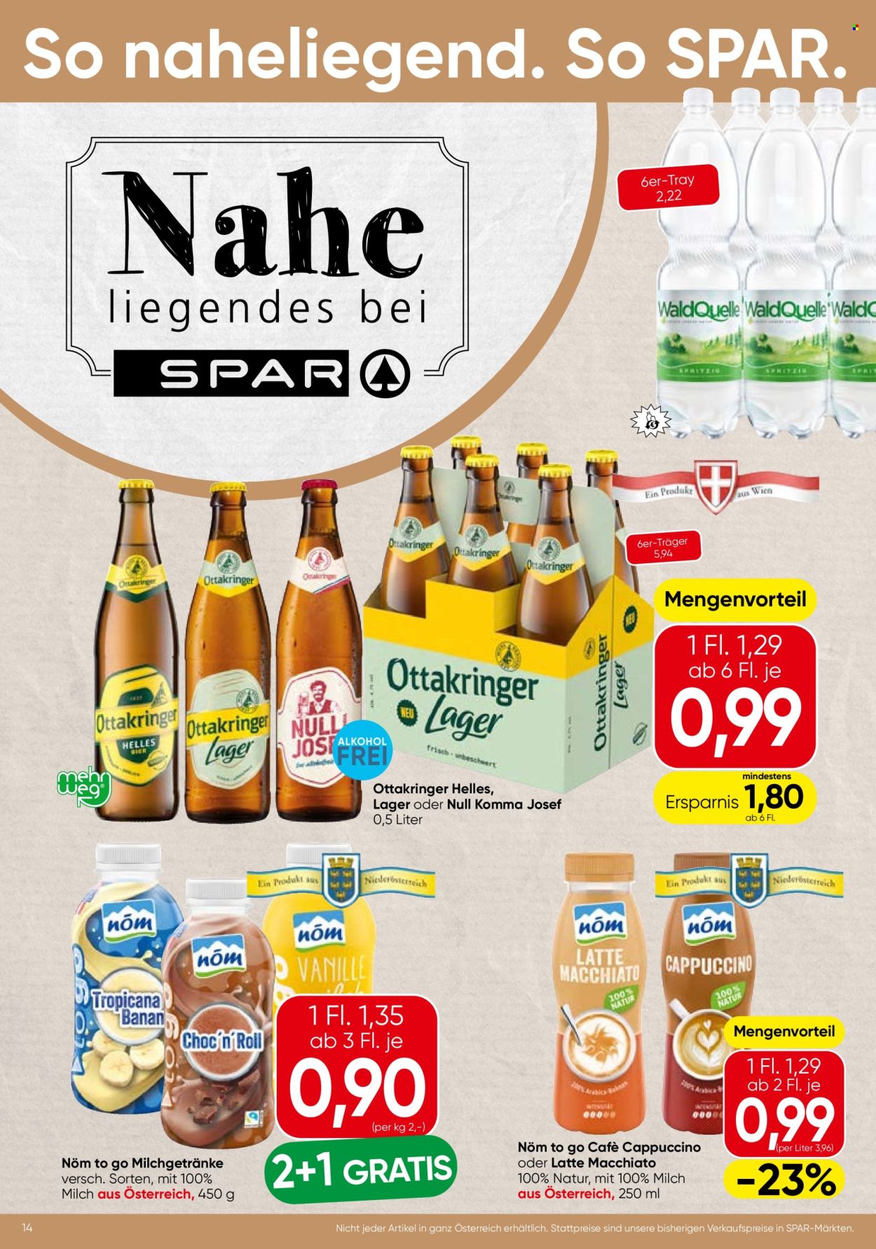 Angebote SPAR - 8.10.2026 - 21.10.2026. Seite 14