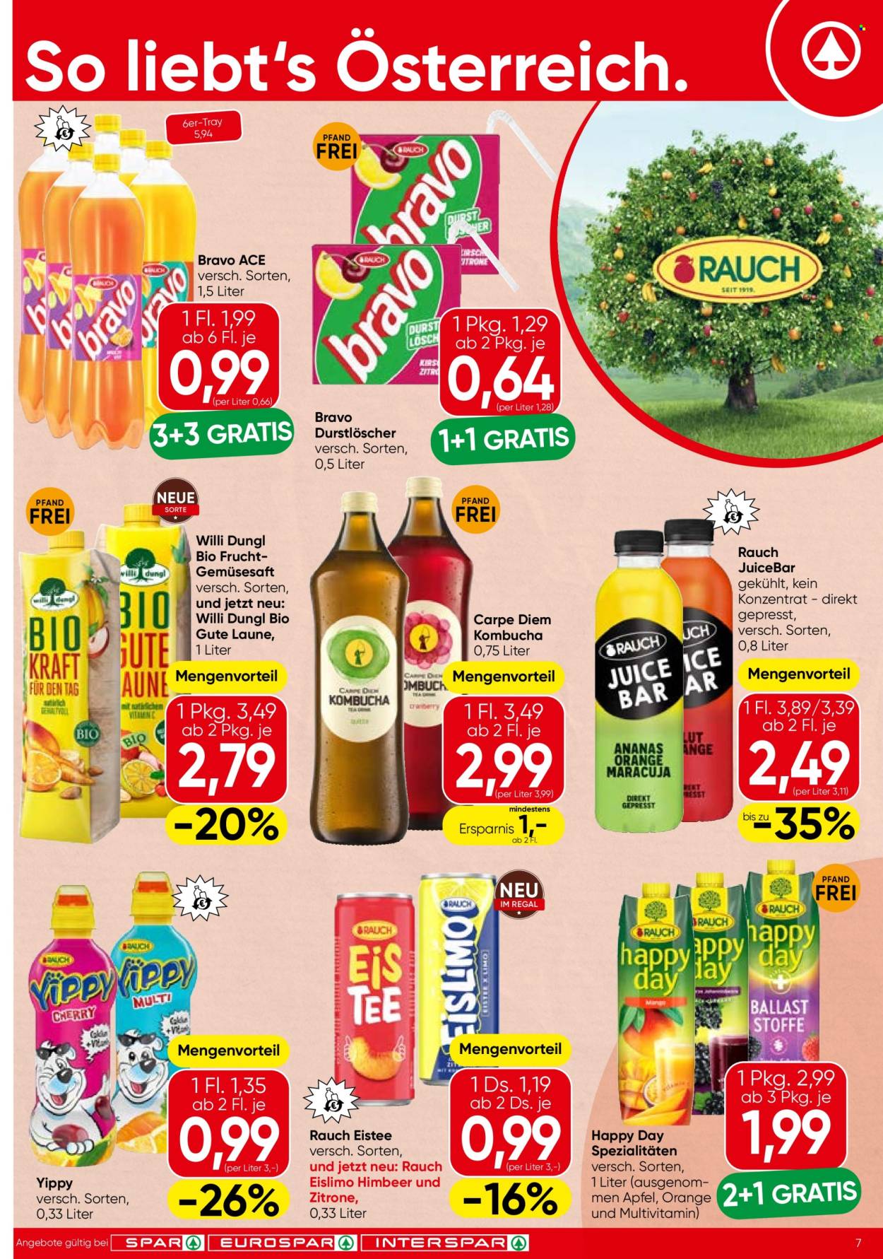 Leták EUROSPAR - 8.10.2026 - 21.10.2026. Strana 7