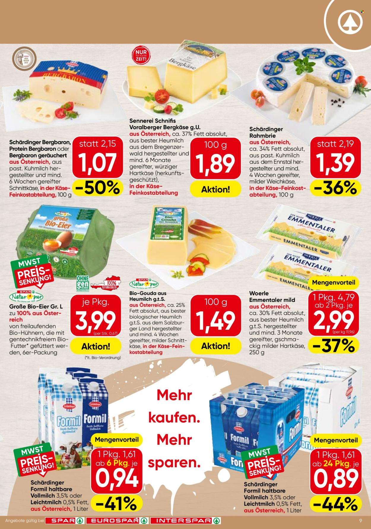 Angebote EUROSPAR - 8.10.2026 - 21.10.2026. Seite 9